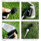 Golf Club Cleaner Brush with anti Leak Reservoir Tube Stiff Nylon Bristles Golf Club Groove Cleaning Brush Cleaning Tools